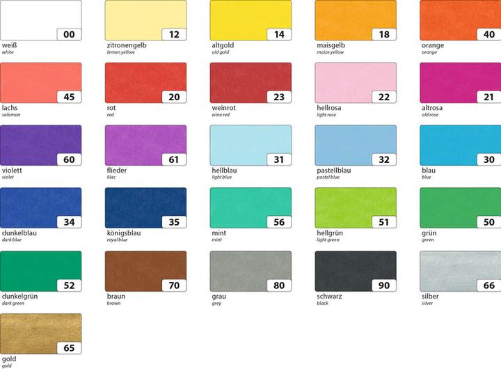 Actual product image Folia Tissue paper coloured (20 g/m², 1 x)