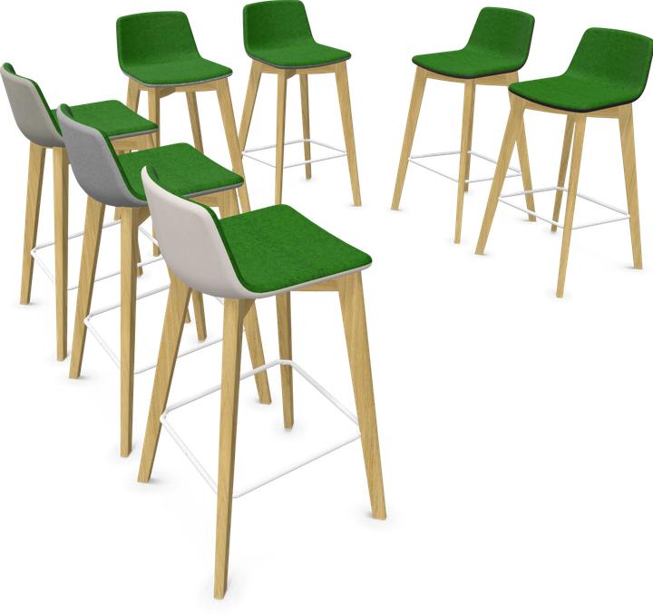 Actual product image Narbutas Twist & Sit Bar Stool