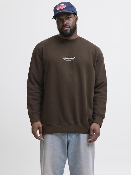 Produktbild Jack & Jones Plus Size Gedruckt Sweatshirt Sweatshirt (4XL)