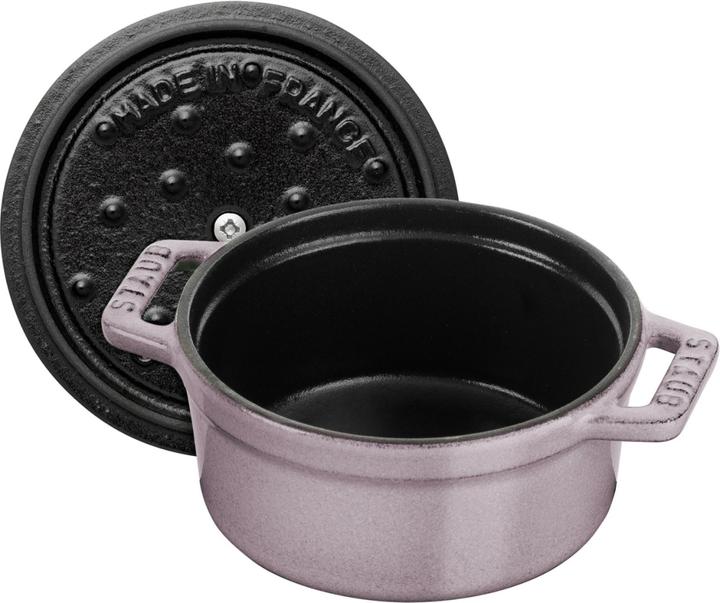 Productafbeelding Staub Mini cocotte 10 cm, rond, kersenbloesem, gietijzer (10 cm, Braadpan + kasserol, Gietijzer)