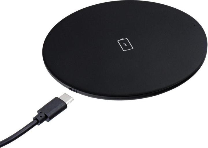 Produktbild Forcell Induktions-Schnellladegerät (5V, 2A) - Schwarz - Blisterpackung (15 W)