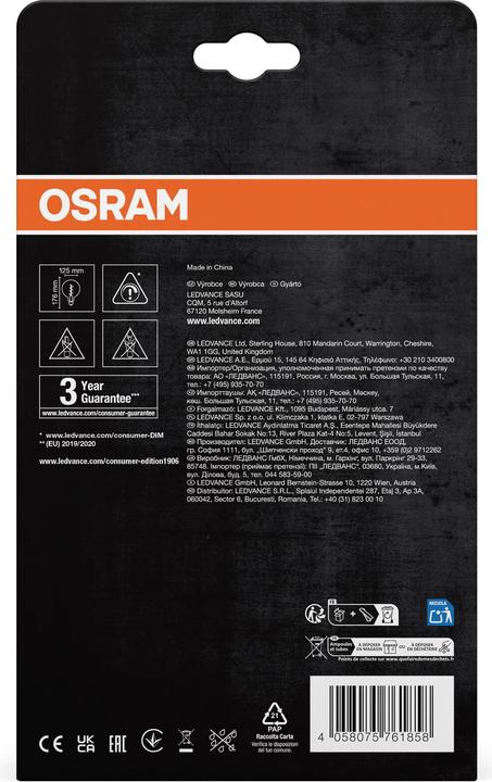 Image du produit Osram Vintage 1906 (E27, 180 lm, 1 x)