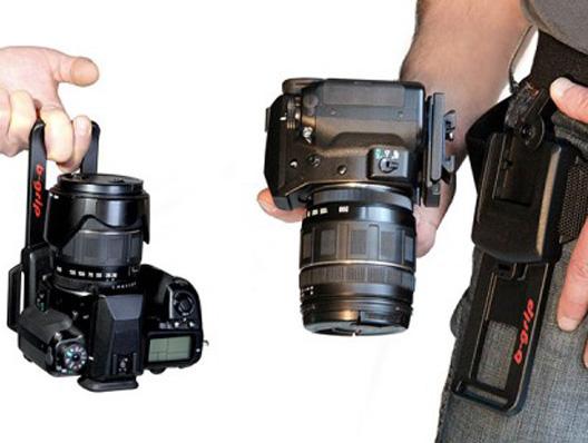 Actual product image B-Grip Holding kit for DSLR cameras, 2nd generation (Hip belt)