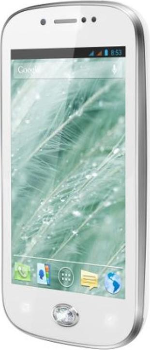 Produktbild Wiko Smartphone mit Swarovski Zirconia, Dual-SIM, 5 MP Kamera, IPS Display (4 GB, Weiss, 4")