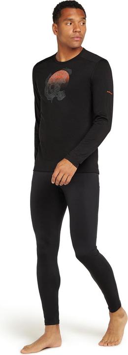 Actual product image Icebreaker Merino 200 Oasis L/S Crewe Ruapehu Round (M)