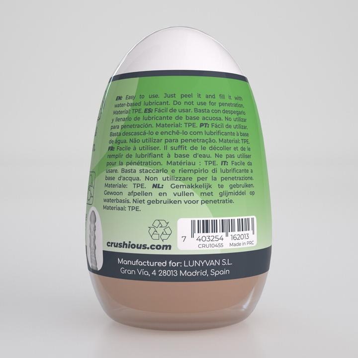 Produktbild Crushious Ezy Egg - Masturbator Egg - The Expert - Green