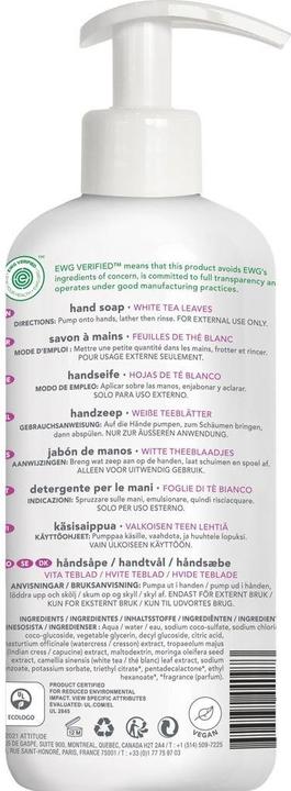 Image du produit Attitude soupe naturelle (Savon liquide, 473 ml)