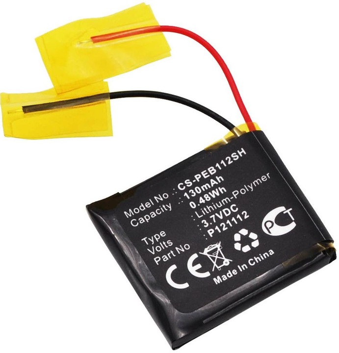 Image du produit NoName Batterie pour Pebble E-Paper etc. (1 pcs, Spécifique à l'appareil)