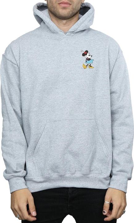 Immagine prodotto Disney Minnie Mouse Kick Chest Felpa con Cappuccio Uomo (S)