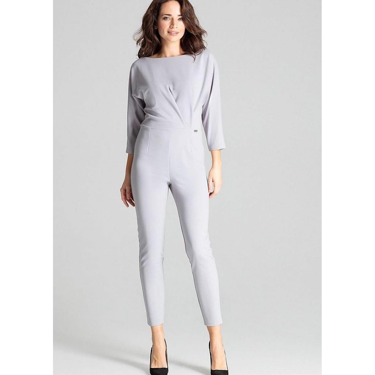 Lenitif, Jumpsuit, Overall, Grau, (M)