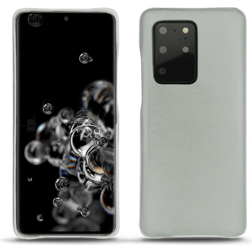 Noreve Lederschutzhülle (Samsung Galaxy S20+ 5G), Smartphone Hülle, Grau