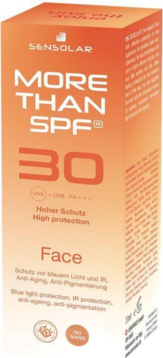 Produktbild Sensolar More Than SPF (Sonnencreme Gesicht, SPF 30, 50 ml, 90 g)