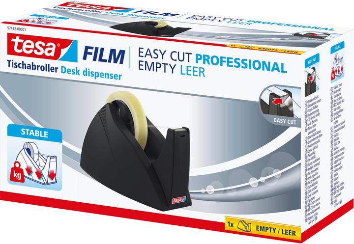 Immagine prodotto tesa EASY CUT PROFESSIONAL Stabile dispenser da tavolo per rotoli di tesafilm di grandi dimensioni