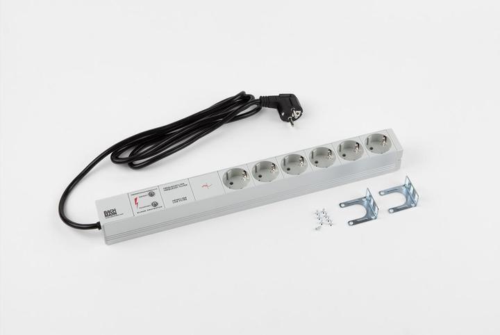 Actual product image Bachmann Extension cord (Rack (6 x, CEE 7/3, 2 m)