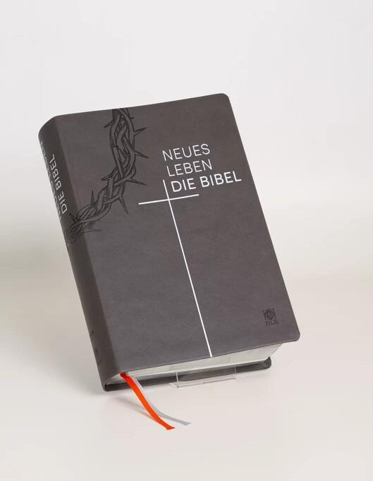 Produktbild Neues Leben. Die Bibel, Standardausgabe, Kunstleder schwarzplatin (Deutsch, 2022)