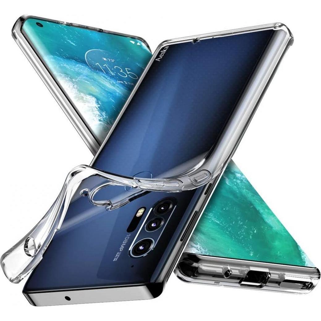 Thumbnail - Screenguard Motorola Edge+ Flexible TPU Clear Case (Motorola Edge+), Smartphone Hülle, Transparent