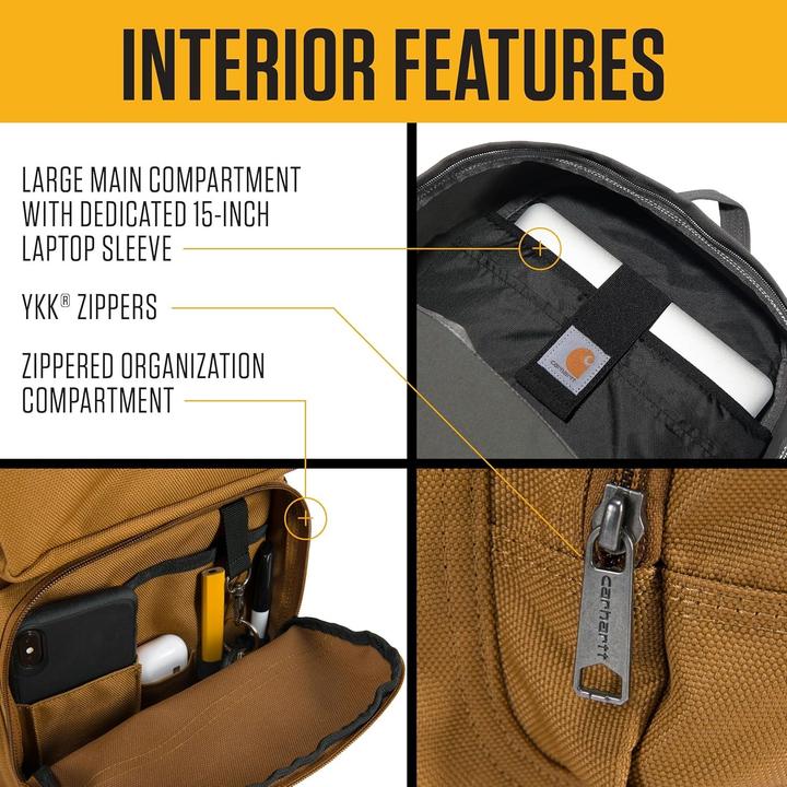 Actual product image Carhartt Einfach-Rucksack 27 L Braun (27 l)