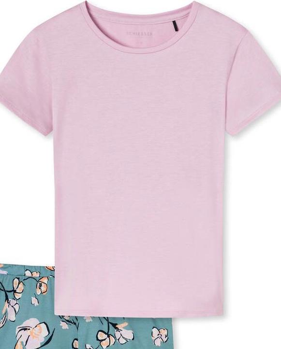 Produktbild Schiesser Modern Floral Schlafanzug kurz (40)