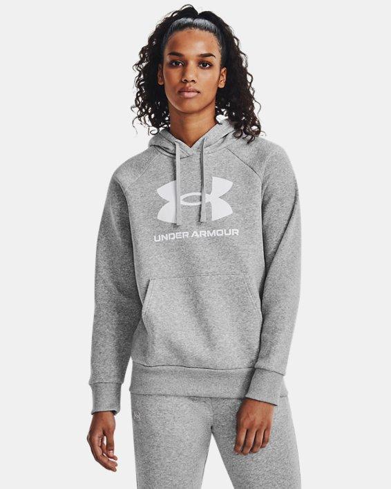 Produktbild Under Armour Rival Fleece Big Logo Kapuzenpullover Damen (XXL)