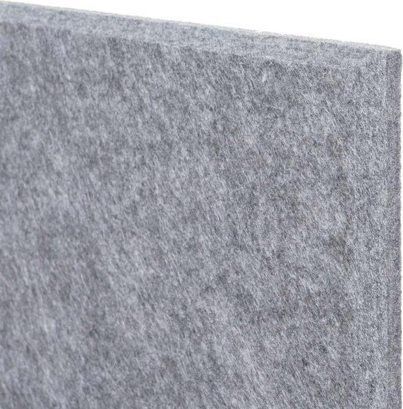 Actual product image Mendler Set of 4 acoustic wall panels HWC-L52, sound-absorbing 1sqm surface 50x50cm, grey