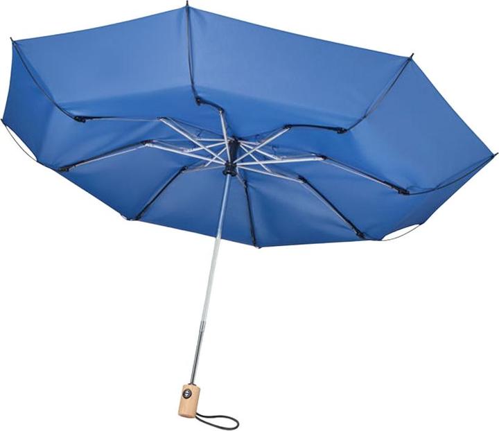 Actual product image MidOcean Leeds Bamboo 190T Folding Umbrella