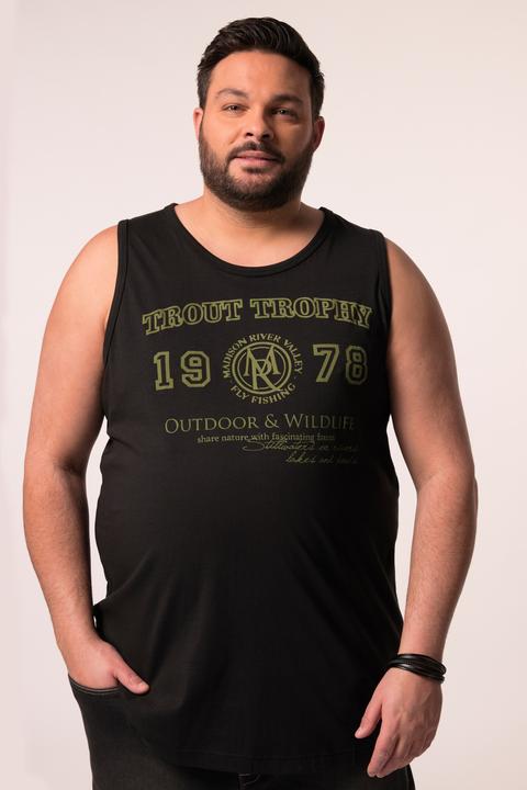 Actual product image Men+ Tanktop, Unterhemd, Print, Rundhals (7XL)