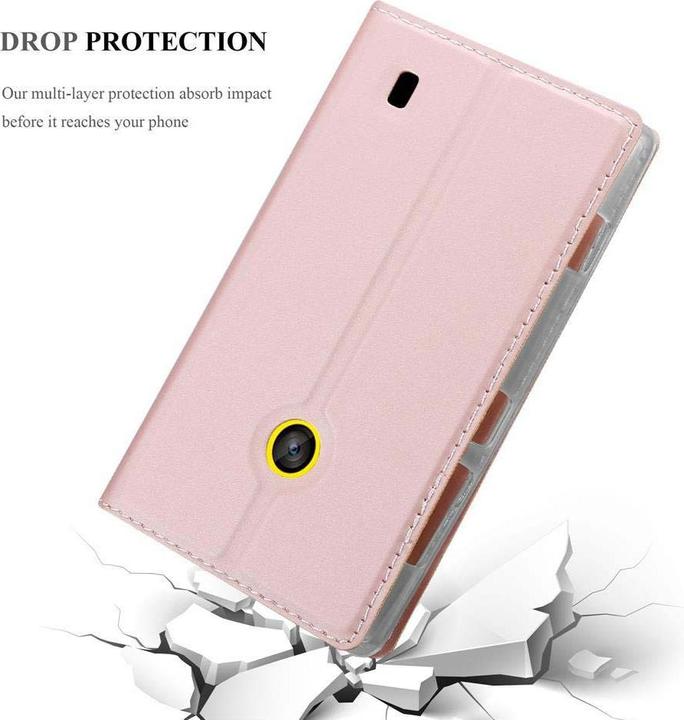 Actual product image Cadorabo Book Classy Style Cover (Nokia Lumia 520)