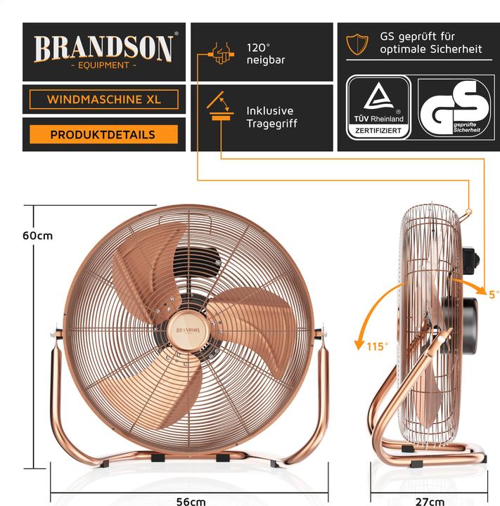 Image du produit Brandson Machine à vent (67 dB)