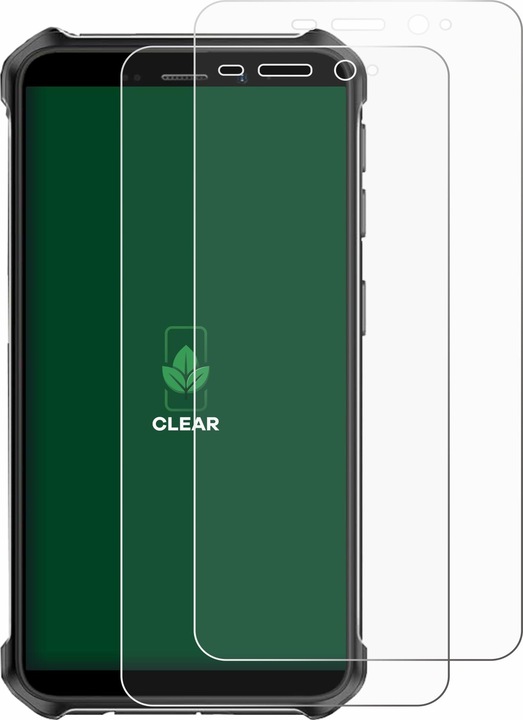 Produktbild ScreenLeaf Schutzfolie nachhaltiger Displayschutz Display Schutz Folie Klar Transparent (2 Stück, Ulefone Armor X12 Pro)