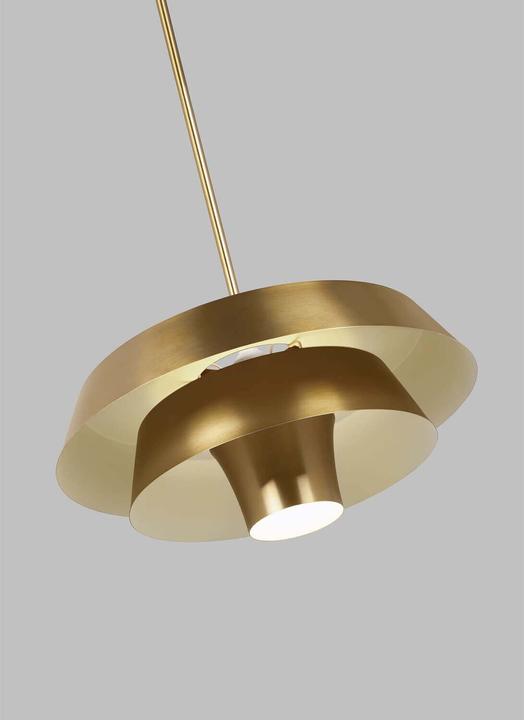 Produktbild Elstead Lighting Brisbin Hängeleuchte E27 Brüniertes Messing (E27)