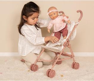 Image du produit Little Dutch Puppenwagen aus Metall
