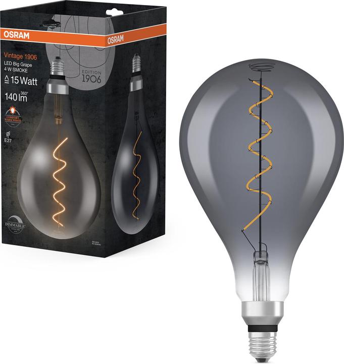 Actual product image Osram Vintage 1906 Led Big Special Shapes (E27, 5 W, 110 lm, 1 x, G)