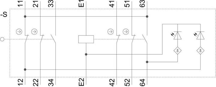 Image du produit Siemens Interverrouillage de sécurité 1S 2Ö 24VDC