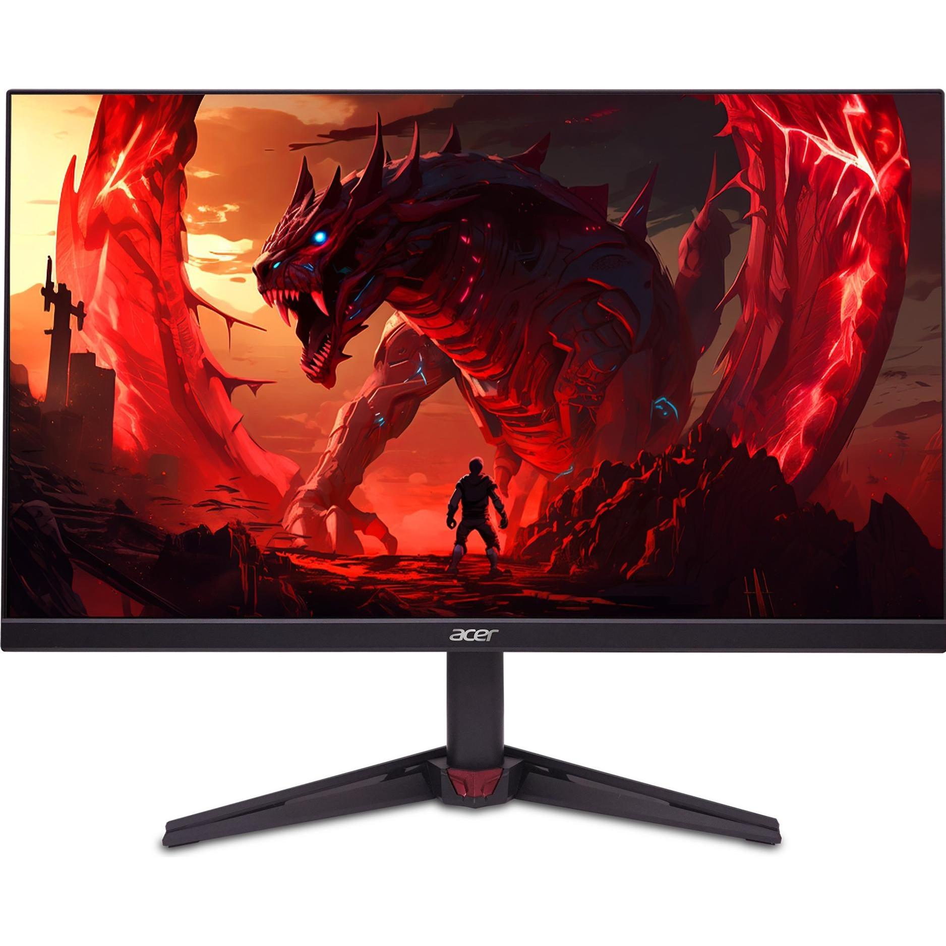 Acer Nitro VG240YX1bmiipx (1920 x 1080 Pixel, 23.80"), Monitor, Schwarz