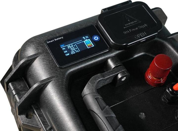 Produktbild Ultimatron ULP-12-100 | Wasserdichte 12V LiFePO4 Versorgungsbatterie mit 100Ah (12.80 V, 100 Ah)