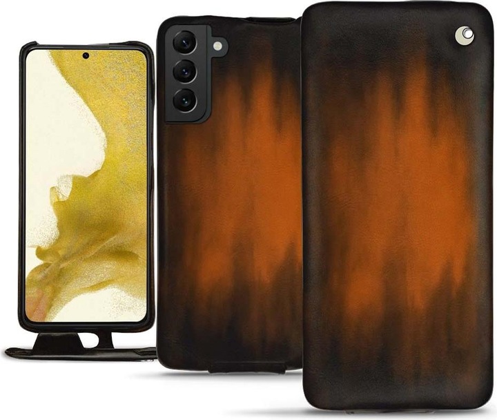 Noreve Lederschutzhülle vertikal (Samsung Galaxy S22)