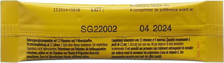 Image du produit Supradyn Bâtonnets Energy min (20 pièce(s), Poudre, 77 g)