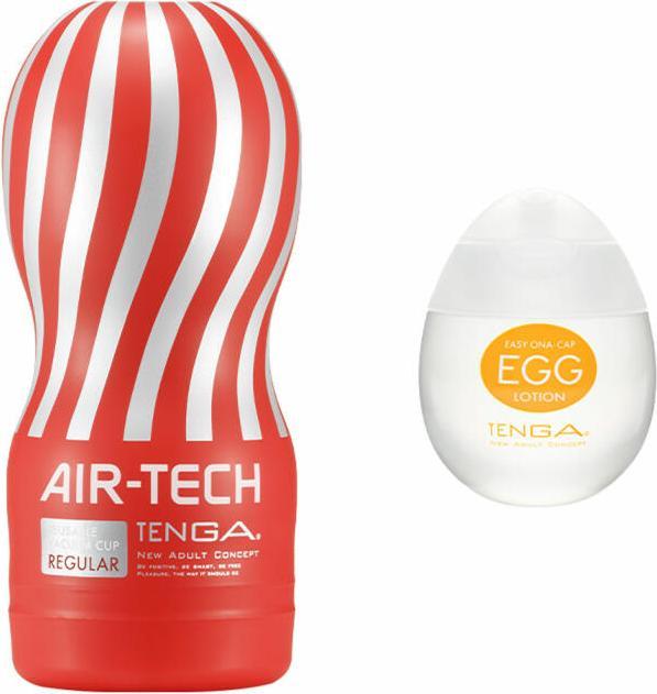Produktbild Tenga Air-Tech Regular + Egg Lotion Bundle