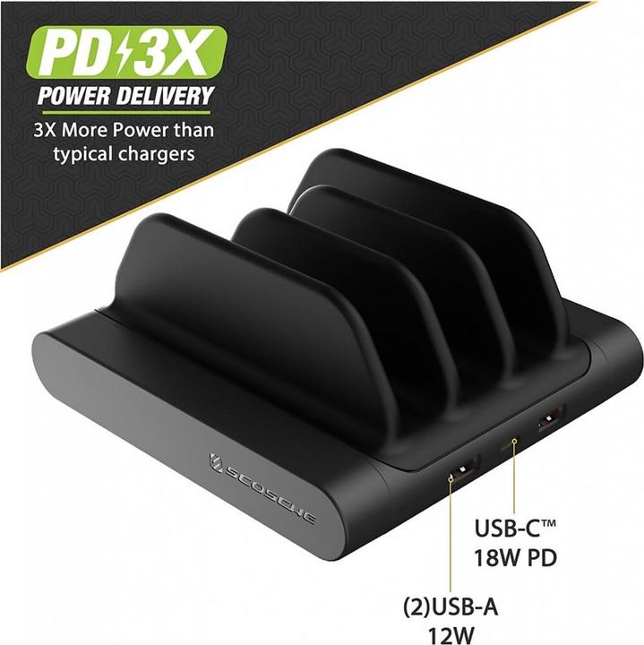 Image du produit Scosche Station de recharge verticale BaseLynx (18 W)
