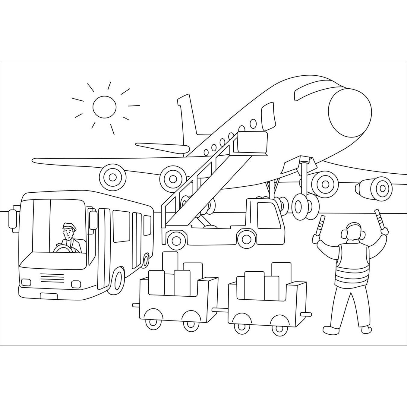 Thumbnail - Tessloff Metallic-Sticker Malbuch. Flugzeuge