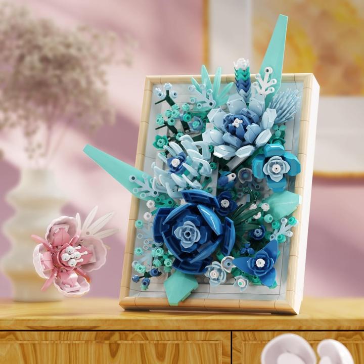 Image du produit Mgp Blumen Rosenblüten mit Bilderrahmen