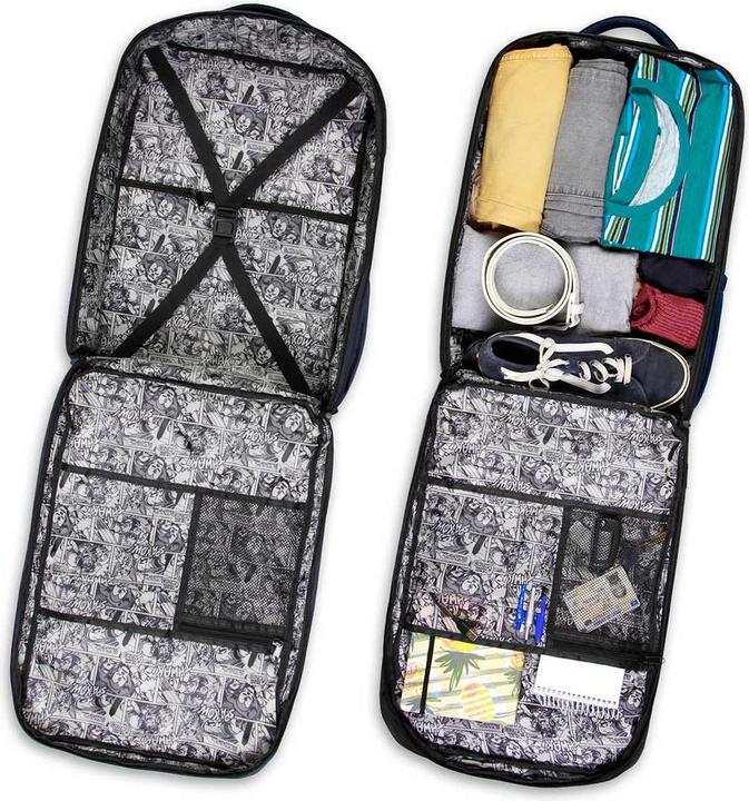 Actual product image Karactermania Large Mercury Travel Backpack 47x23x33cm Gears