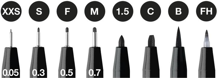 Produktbild Faber-Castell Tuschestift (8x)