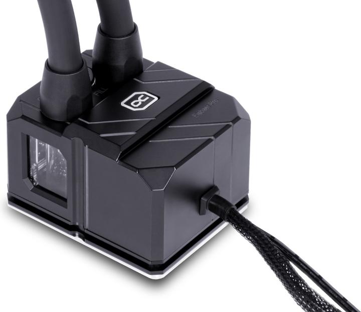 Actual product image Alphacool Eisbaer Pro Aurora 420 CPU AIO