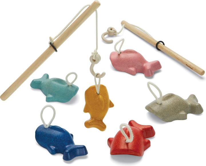 Produktbild Plantoys Angelspiel (Deutsch, Englisch, Französisch, Italienisch, Schweizerdeutsch, 1 - 2 Spieler)