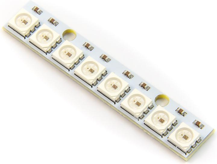 Purecrea Bastone Neopixel - 8x WS2812 LED RGB