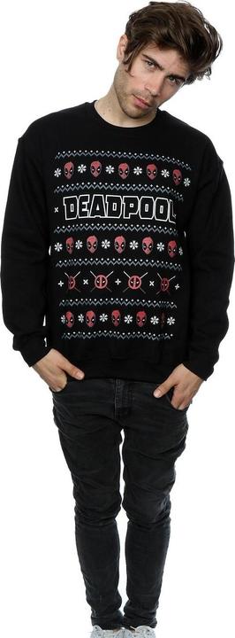 Produktbild Deadpool Logo Christmas Sweatshirt (L)