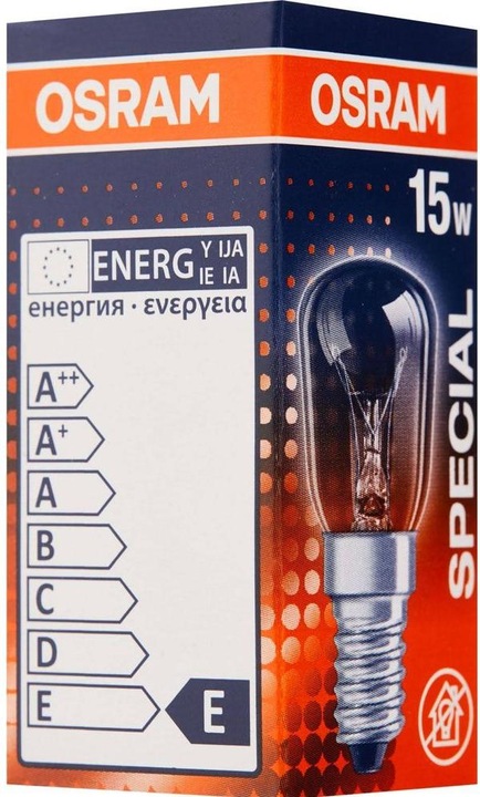 Actual product image Osram Stove Lamp Special (E14, 15 W, 85 lm, 1 x, G)
