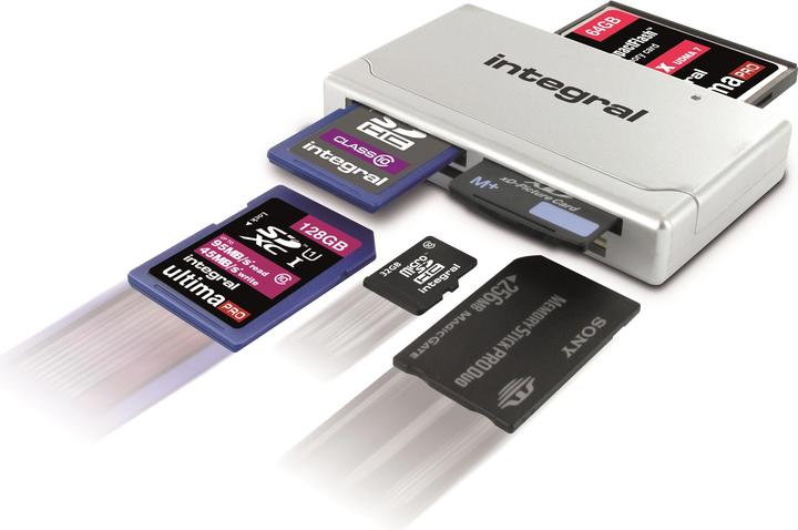 Produktbild Integral Memory Multi Card Reader (USB 2.0)