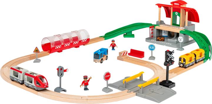 Actual product image Brio Large City Train Station Set